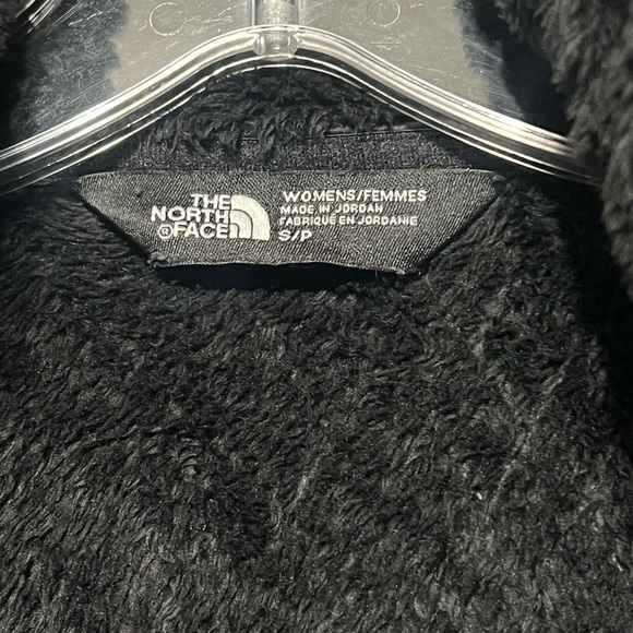 Womens The North Face Ladies Osito Fleece Coat Top Jacket Black Small - Picture 9 of 10
